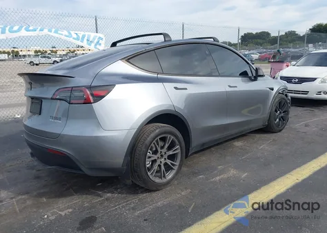 2025 Tesla Model Y Long Range Dual Motor All-Wheel Drive из США, поврежденный, VIN 7SAYGDEE7SA339224